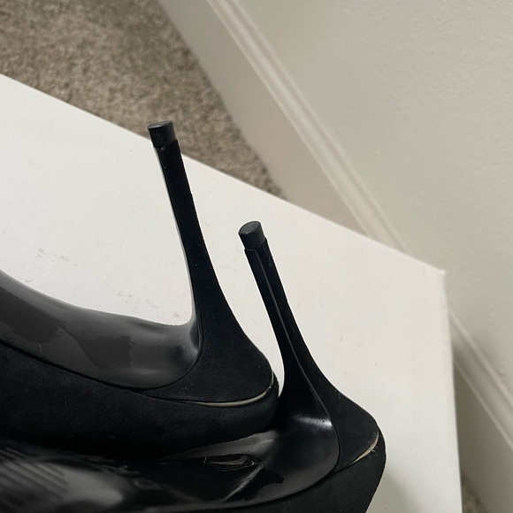 DKNY Dacey Mule Pump Black Clear Women's Office Career Bussines SIze 8 - Picture 10 of 11